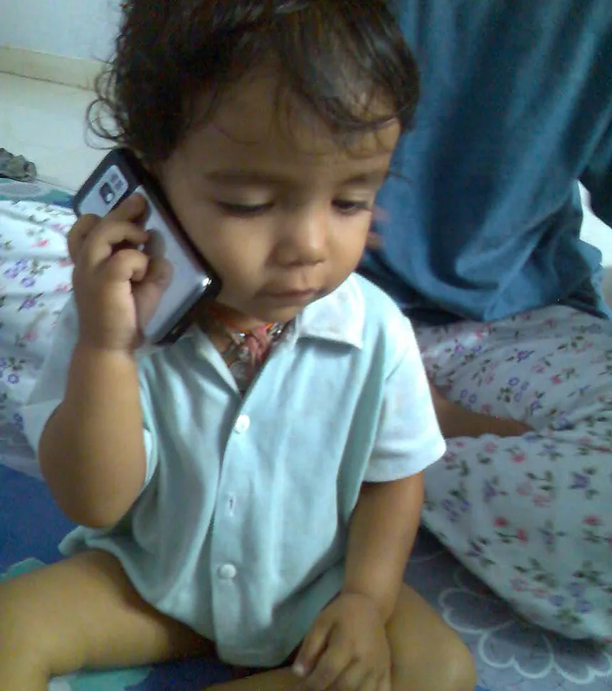 Prince as a child
